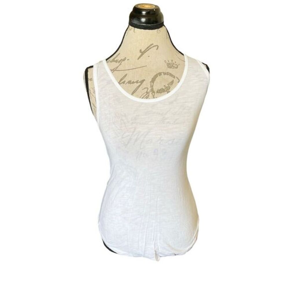 Lularoe Womens Blouse Top Tank Sz XXS White Sleeveless Casual Classic Minimalist